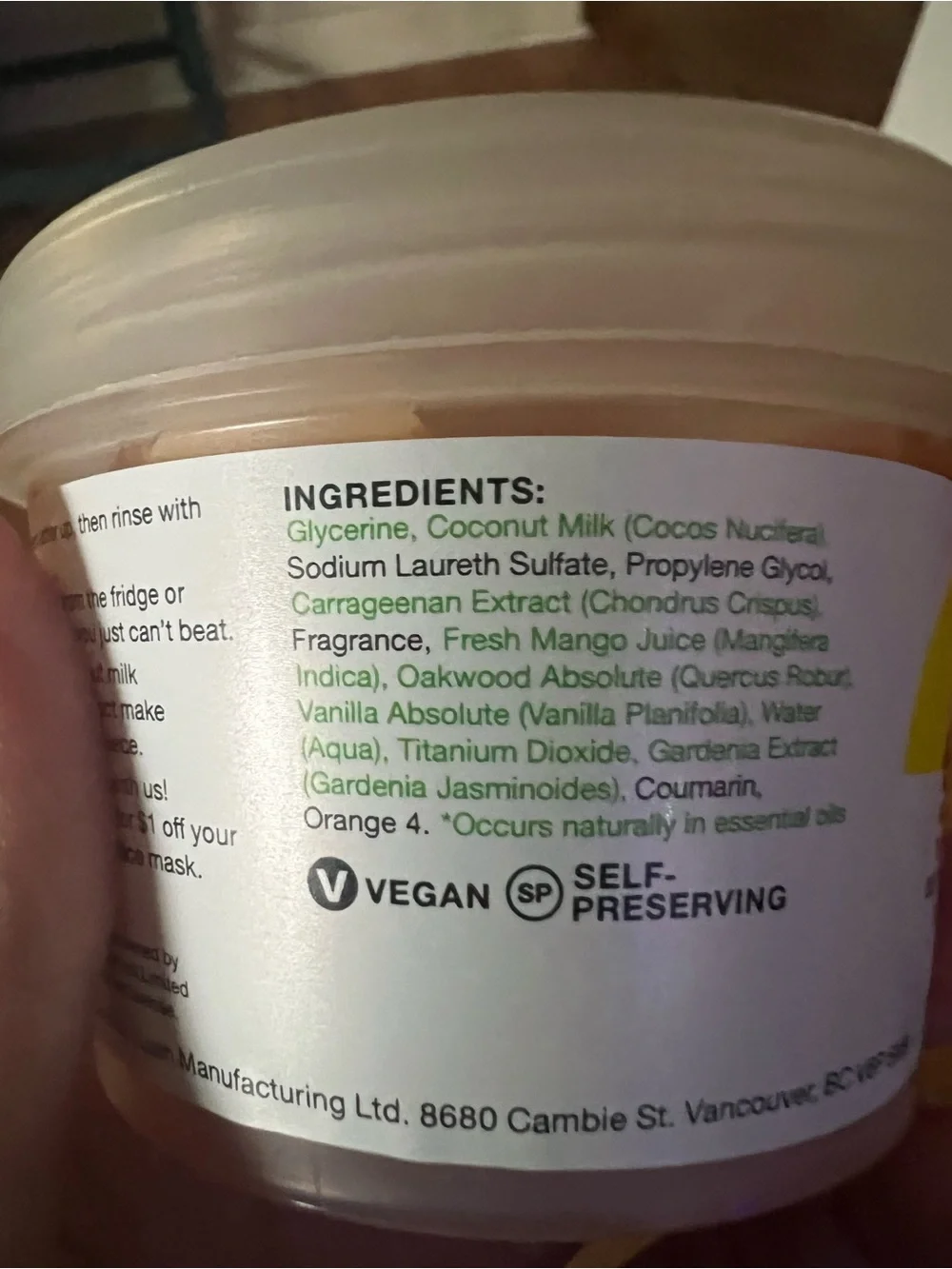 Lush Bongo Shower Jelly 3.5 oz Brand New
